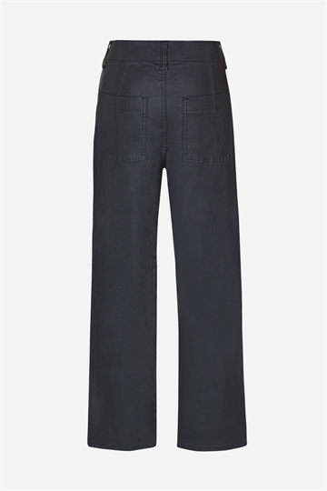 D-xel Kamila Coated Pants - Svart